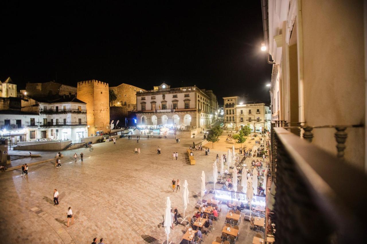 Apartamentos Soho Boutique Plaza Mayor Caces Exteriör bild